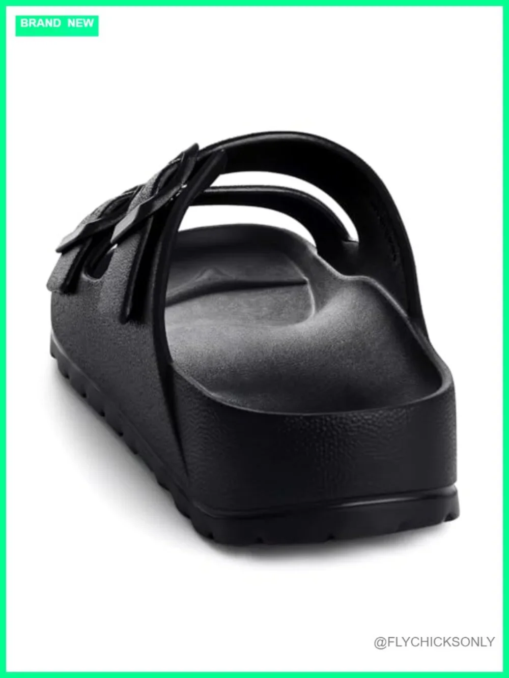 Arch Support EVA Slide Sandals with Adjustable Buckle Straps